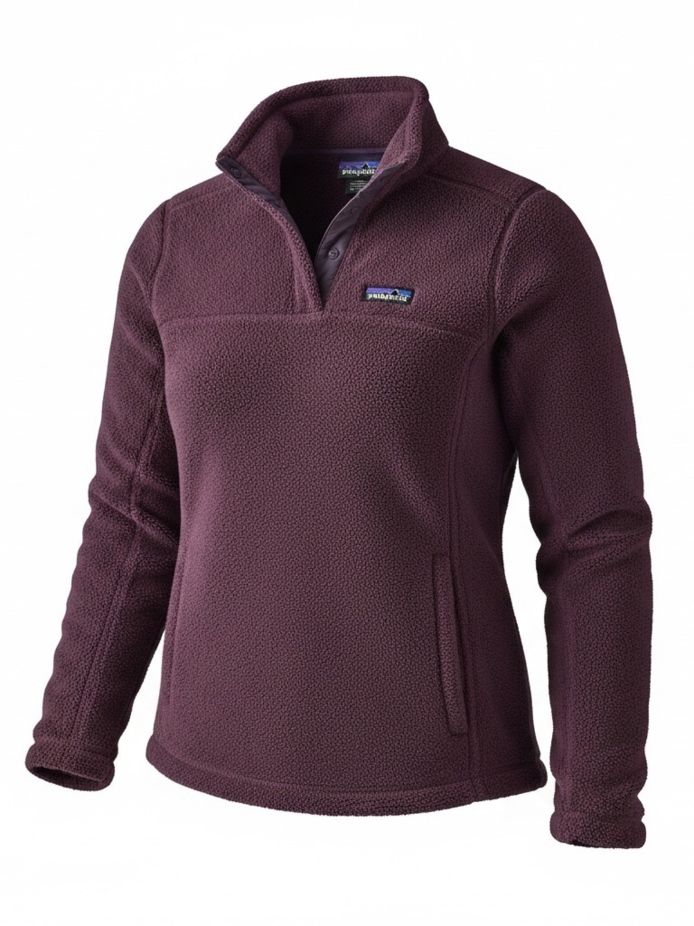 EUC! Patagonia Women's Burgundy Fleece Pullover Size Small